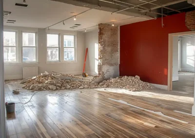 salón en una vivienda en Campo Volantin en Bilbao antes